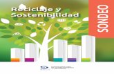 Reciclaje y O Sostenibilidad - CECU - Confederación …cecu.es/publicaciones/Sondeo_reciclaje.pdf4 Reciclaje y sostenibilidad SONDEO I. Introducción De forma complementaria a la