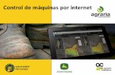Control de máquinas por internet - Feria de Valladolid · monitor John Deere Un MTG (con antena) activado (JDLink) Una cuenta en MyJohnDeere (GRATIS) Un cable Ethernet ¿Qué se