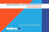 Reporte Económico Semanal...2019/08/12  · Reporte Económico Semanal Página 3 de 16 Resumen • La industria y la inversión tiene su peor desempeño en una década, es decir,