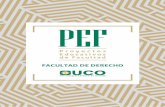 PEF FACULTAD DE DERECHO - Universidad Católica de Oriente del sitio/PEF... · 2018-09-20 · de la planeación, el trabajo de campo con comunidades, estudiantes y el sector externo,