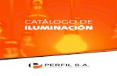 catalogo perfil iluminacion · 2019-09-06 · 4 ﬁlsa.com CATÁLOGO DE ILUMINACIÓN APLIQUES Y FAROLAS | LÍNEA FERROLUX Spot de embutir 23 cm 2 luces e-27 Spot de techo 14 cm p