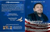 Rodriguez · Agradecimientos Rodriguez Francisco Lunes, 15 de Octubre de 2018 6:00 PM Golden Gate Funeral Home 5701 E. Loop 820 South | Fort Worth, Texas 76119