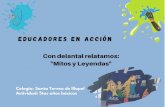 “DELANTAL MITOS Y LEYENDAS” · Los estudiantes seleccionan mitos o leyendas chilenas a partir de sus propios intereses (texto escolar Lenguaje y Comunicación del nivel u otro).