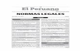 Publicacion Oficial - Diario Oficial El Peruano€¦ · Res. Adm. N° 335-2014-CE-PJ.- Prorrogan funcionamiento temporal del 3° Juzgado Mixto Permanente de Juliaca, Provincia de