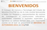 BIENVENIDOS - transparenciamorelos.mx · 2013-01-16 · Se publicaron 550 artículos en consorcio con la Jornada Morelos, el Diario de Morelos, el Regional del Sur y la Unión de