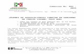 México, Dpriinfo.org.mx/BancoInformacion/files/archivos/Word/840…  · Web viewFinalmente, el líder de la CNOP en la entidad, Gustavo Granados Corzo puntualizó que el Sector