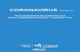 CORONAVIRUS COVID-19fundacionbancopampa.com.ar/wp-content/uploads/2020/04/COVID-1… · primeros respondedores legos. En el contexto actual del COVID 19, los equipos de salud del