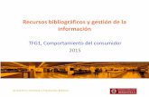Recursos bibliográficos y gestión de la informaciónbiblioteca.ucm.es/data/cont/media/www/pag-61077... · evaluar la información de calidad desde diferentes recursos, así como