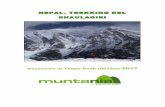 NEPAL. TREKKING DEL DHAULAGIRI - Muntania Outdoors · 2017-06-27 · Nepal.!Trekking!del!Dhaulagiri.!Ascensión!al!ThapaPeak72017! Página5!de!17!! CICMA:&2608& +34629379894& & info@muntania.com&