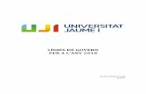 Linies govern 2018 - UJIblogs.uji.es/ste/files/2017/11/Linies-govern-2018.pdf · (uns altres 1,2 milions d’euros) que no es compensaran fins al 2019. És a dir, en el 2017 i 2018
