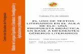 EL USO DE TEXTOS LITERARIOS EN EL AULA DE ELE: UNA y L EN ...tauja.ujaen.es/jspui/bitstream/10953.1/8499/1/Vida... · 1 Pedraza Jiménez, F. B. (1998) La literatura en la clase de
