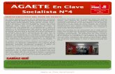 en clave socialista nº4 - Infonortedigital...MUNICIPAL SOCIALISTA SOBRE RIESGOS LABORALES En el último pleno del Ayuntamiento de Agaete, el concejal Socialista, José Luis Saavedra,
