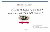 LA TORRE I EL PALAU DELS BORJA (Canals, València). ESTUDI ...diposit.ub.edu/dspace/bitstream/2445/143502/1/TFG... · que he hagut d’invertir molt de temps en l’aprenentatge de