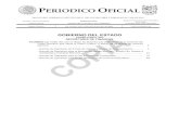 PERIODICO OFICIAL - Gobierno del Estado de …po.tamaulipas.gob.mx/wp-content/uploads/2018/11/cxxxiv...mil tres, y publicadas en el Anexo al Periódico Oficial del Estado No. 20, de