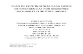 Plan de Emergencias CEDIN Superior 7 mayo 2019metro.inter.edu/seguridad-doc/CEDIN_Plan_Contingencia... · 2019-08-15 · plan de contingencia para casos de emergencias por desastres