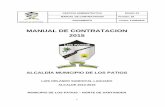MANUAL DE CONTRATACION 2015lospatios-nortedesantander.gov.co/Documents/Manual... · DOCUMENTOS DE COLOMBIA COMPRA EFICIENTE 5. PRINCIPIOS Y NORMAS QUE RIGEN LA GESTIÓN CONTRACTUAL