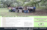 Programa de Actividades - gdrsaypa.es · Visita Patrimonial a la Peña y Cuevas de Arias Montano (A las 11 h. y 16:30 h.), Ruta Etnobotánica "Plantas silvestres, medicinales y comestibles",