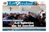 Edición especial La Iglesia en lo socialn (1).pdf · DOMINGO22 DE SEPTIEMBRE DE 2019 | SAN JOSÉ DE CÚCUTA, NORTE DE SANTANDER, COLOMBIA | FUNDADO EN 1956 | VALOR: $1.200 849 En