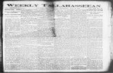 Weekly Tallahasseean. (Tallahassee, Florida) 1901-05-16 [p ].ufdcimages.uflib.ufl.edu/UF/00/08/09/51/00045/00355.pdf · WjLr 1EiT LAIIASSEEAN LEGISLATIVE piiblicspjriteacLta3-zens