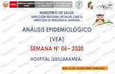 ANÁLISIS EPIDEMIOLÓGICO (VEA) SEMANA N° 06~ 2020hospitalquillabamba.gob.pe/pdf/vea2020/VEA_06_2020.pdf · ministerio de salud direcciÓn regional de salud cusco direcciÓn de inteligencia
