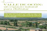 (36) naturaleza VALLE DE OCÓN: un espacio natural para ... · La mayor parte de los recursos hídricos se recoge en la ladera norte de Sierra la Hez, permitiendo el abastecimiento