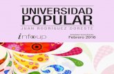 ACUP | Asociación Canaria de Universidades Populares€¦ · Matrícula: a partir del 21 de enero Coste; 3€ - Ref: 321 ARENALES Impaltido por Ma del Carmen Gisbert Días: 22,24