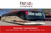 Autobuses Teruel - Zaragoza S.A. · POLÍTICA DE RECURSOS HUMANOS OBJETIVOS Y FINES El fin de la empresa "AUTOBUSES TERUEL - ZARAGOZA, S.A." al publicar este dossier corporativo es