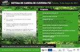 O SISTEMA DE CADENA DE CUSTODIA FSC ... - Compromiso RSE · Director General de Política Forestal de la Junta de Castilla-La Mancha • Enrique Bermúdez Ballesteros. Director de