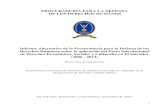 PROCURADURÍA PARA LA DEFENSA - TreatyBody Internettbinternet.ohchr.org/Treaties/CESCR/Shared... · El presente informe ha sido elaborado por la Procuraduría para la Defensa de los