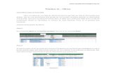 Práctica 11 · PDF file Práctica 11 – Filtros Cómo filtrar datos en Excel 2016 Filtrar los datos de una hoja de cálculo de Excel te permite ver sólo la información que deseas.