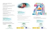 Convocatoria de 2014 - UGT Andalucía · * Atención sociosanitaria a personas en el domicilio * Atención sociosanitaria a personas dependientes en instituciones sociales * Educación