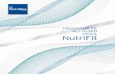 PROGRAMA DE ACTIVIDAD FÍSICA NutriFitextranet.nutricare.es/distribucion/pdf/nutrifit_web.pdf · 2020-03-18 · Programa de inicio, de actividad física moderada, dirigido a aquellos