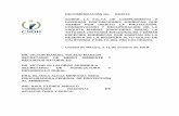 RECOMENDACIÓN No. 93/2019 SOBRE LA FALTA DE … · vaquita marina (phocoena sinus), la totoaba (totoaba macdonaldi) y demÁs especies endÉmicas que habitan en la reserva de la biosfera