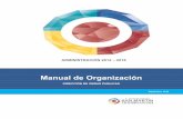 ADMINISTRACIÓN 2014 2018sanmartintexmelucan.gob.mx/transparencia/alterno web... · 2019-07-26 · Número de Revisión:02 2 ADMINISTRACIÓN 2014 – 2018 Manual de Organización