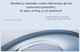 Alcohol y cannabis como referentes de los DROGAS ...©rida-MA-y...Liberalizadores del cannabis, no de las "drogas" (18%) Confusos, entre el estigma y la experiencia desproblematizadora