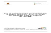 LEY DE ADQUISICIONES, ARRENDAMIENTO DE BIENES MUEBLES Y CONTRATACIÓN DE … de... · 2014-06-27 · LEY DE ADQUISICIONES, ARRENDAMIENTO DE BIENES MUEBLES Y CONTRATACIÓN DE SERVICIOS