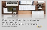Curso Online para preparar E-TRAY de EPSO...• Profundiza en detalle sobre las pruebas a realizar, aporta claves para superar el E-tray con éxito y desgrana la metodología aplicable.