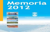 Memoria 2012 Maquetación 1 · Monitores de las Escuelas Deportivas Municipales 2011-2012. Patronato Municipal de Deportes >>> Memoria 2012. 11 Gimnasia de Mantenimiento para Personas
