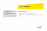 Tax Alert - Reglamento para la aplicación de la Ley ... · artículo 9.6 de la Ley de Régimen Tributario Interno, las nuevas microempresas que inicien su actividad económica a