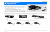 Escáner láser de seguridad OS32C · Diámetro del haz láser 6 mm en la cubierta del sistema óptico, 14 mm (típico) a 3 m. Altura del plano de detección láser 67 mm desde la