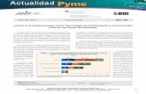 ¿Cómo va la implementación de las Tecnologías de …...(TICs) en las Pymes de Colombia? ISSN 1909-6100 N . 97 El último Informe Mundial de Tecnologías de la Informa-ción (TICs),