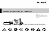 Manual de seguridad del cortasetos - Stihlstatic.stihl.com/security_data_sheet/downloads/... · medidas especiales de seguridad para reducir el riesgo de lesiones. Es importante que