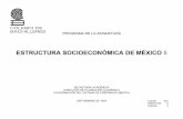 PROGRAMA DE LA ASIGNATURA - Repositorio CB · Este programa corresponde a la asignatura de Estructura Socioeconómica de México II, que se imparte en el sexto semestre y, junto con
