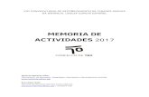 MEMORIA DE ACTIVIDADES - Concello de Teo · 2018-05-28 · actividades e iniciativas recollidas nesta memoria (Benestar, igualdade, mocidade e participación veciñal, Cultura e educación,
