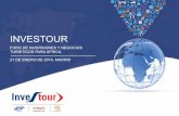 INVESTOUR - CEAV · INVESTOUR es una iniciativa promovida por Casa África, la Organización Mundial del Turismo (OMT) y FITUR que, desde su primera edición en 2009, ha reunido a