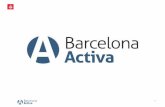 Línies de treball de Barcelona Activa...TURISME AL SERVEI DE LA CIUTAT. 3 Equipaments de Barcelona Activa. 4 InnoBA Can JaumandreuLa Comunitat d’Incubació. 5 La innoBAdora Espai