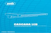 CASCADA LED - Albercas AH · 1.5” trasera cementar CLTN18”XLB6”CT 7.5 18 / 45.7 18-22.5 CLTN24”XLB6”CT 10 24 / 60.9 24-30 CLTN36”XLB6”CT 12.5 36 / 91.4 36-45 CLTN48”XLB6”CT