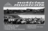 BUTLLETÍ DE LA UNIÓ MUSICAL L’HORTA DE SANT MARCEL·LÍ ... · •Concert Banda •Cuca Power •Trobada de Torres Humanes. Núm. 36 - NOVEMBRE 2009 2 EDITORIAL ada vegada que