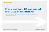 AGRICULTURA Septiembre 2016 - CME Group · 2017-06-03 · Revisión Mensual de Agricultura 1 ASPECTOS RELEVANTES DE LAS OPERACIONES AGROPECUARIAS Septiembre 2016 El volumen promedio
