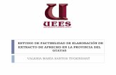 ESTUDIO DE FACTIBILIDAD DE ELABORADOS DE LA PIÑA COMO ...repositorio.uees.edu.ec/bitstream/123456789/657/1... · Estudio de Mercado/Análisis de las 4 P´S Producto •Sólido de